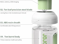 Draagbare accu mini-mixer - afbeelding 1 van  4