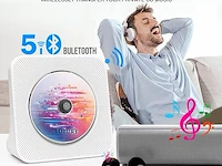 Draagbare cd-speler met bluetooth 5.0 - afbeelding 4 van  4