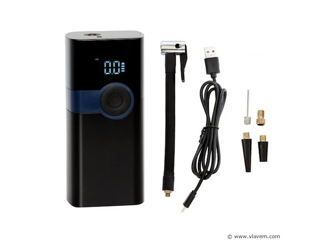Draagbare compressor/powerbank tot 3bar - afbeelding 1 van  5