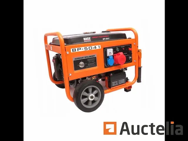 Draagbare generator exemplaar 3500w bass bp-5041 - afbeelding 1 van  4