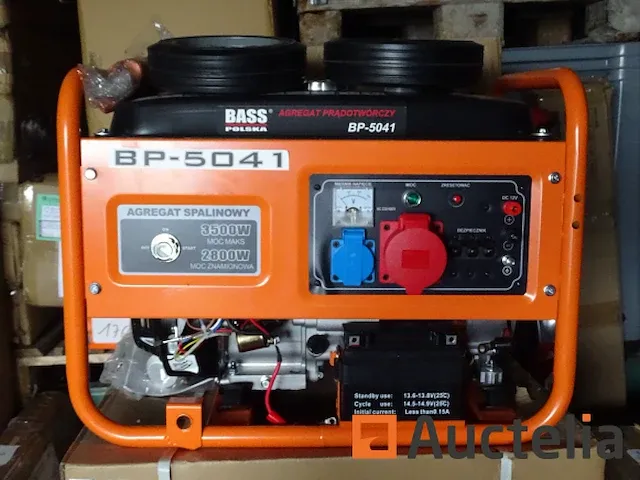 Draagbare generator exemplaar 3500w bass bp-5041 - afbeelding 3 van  4