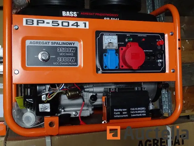 Draagbare generator exemplaar 3500w bass bp-5041 - afbeelding 4 van  4