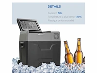 Draagbare koeler vriezer compressiekoeler - 50 l - afbeelding 4 van  6