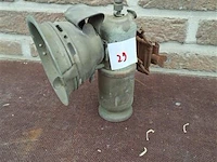 Draagbare lamp oud - afbeelding 1 van  5