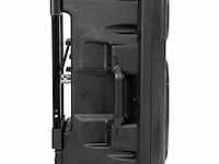 Draagbare luidspreker - 700 watt bleutooth - usb - karaoke - 2 microfoons - afbeelding 7 van  7