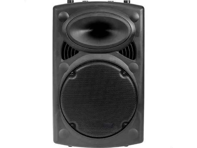 Draagbare luidspreker - 700 watt bleutooth - usb - karaoke - 2 microfoons - afbeelding 6 van  7