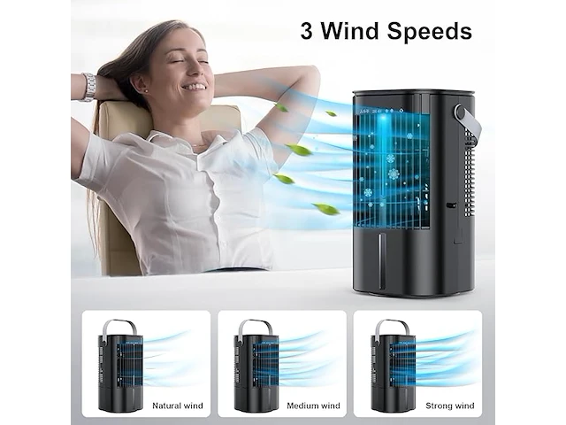 Draagbare mini-airconditioning - afbeelding 5 van  7