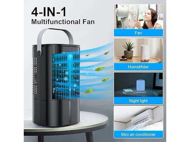 Draagbare mini-airconditioning - afbeelding 6 van  7