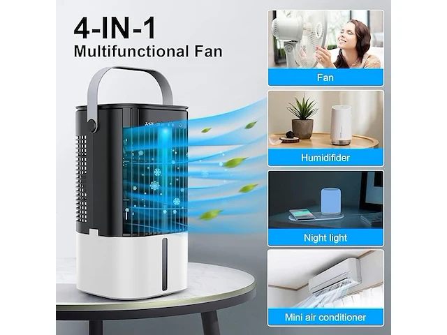 Draagbare mini-airconditioning - afbeelding 4 van  7