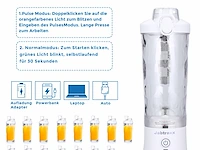 Draagbare mini blender - afbeelding 4 van  5