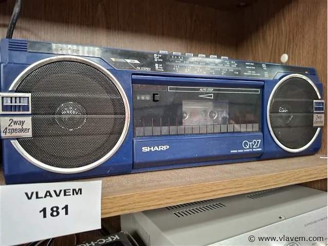 Draagbare radio - afbeelding 3 van  3