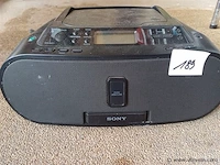 Draagbare radio/cd speler - afbeelding 1 van  2