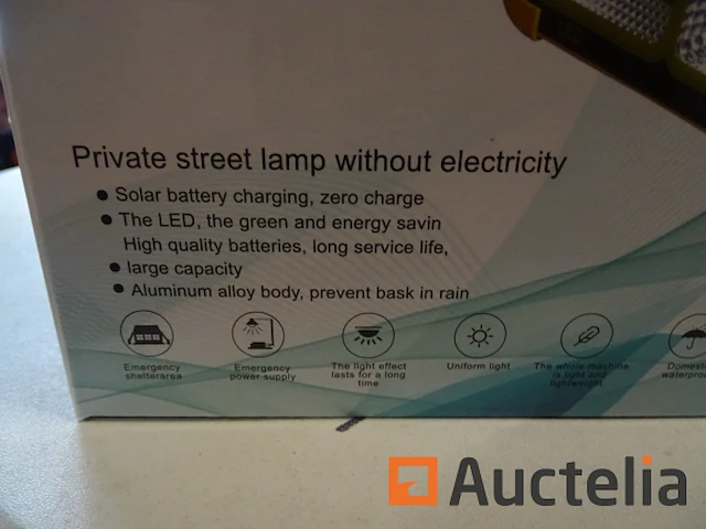 Draagbare solar led-spot - afbeelding 2 van  6