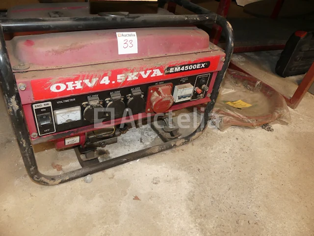 Draagbare thermische generatorset em4500ex - afbeelding 5 van  5