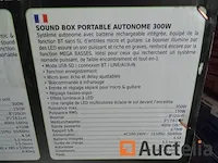 Draagbare versterkte luidspreker ibiza sound freesound 300 - afbeelding 3 van  3