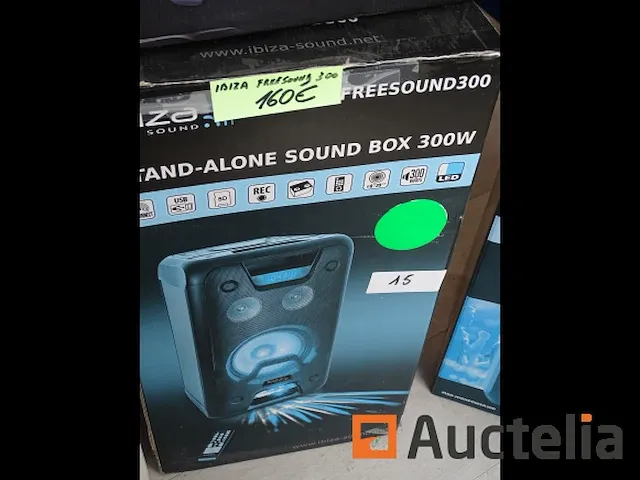 Draagbare versterkte luidspreker ibiza sound freesound 300 - afbeelding 1 van  2