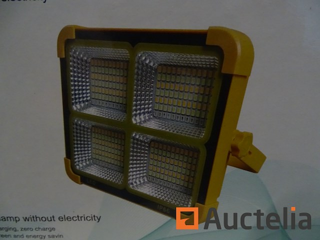 Draagbare zonne-led spotlight - afbeelding 1 van  6