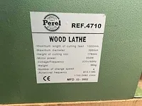 Draaibank perel type model ref. 4710 - afbeelding 6 van  7