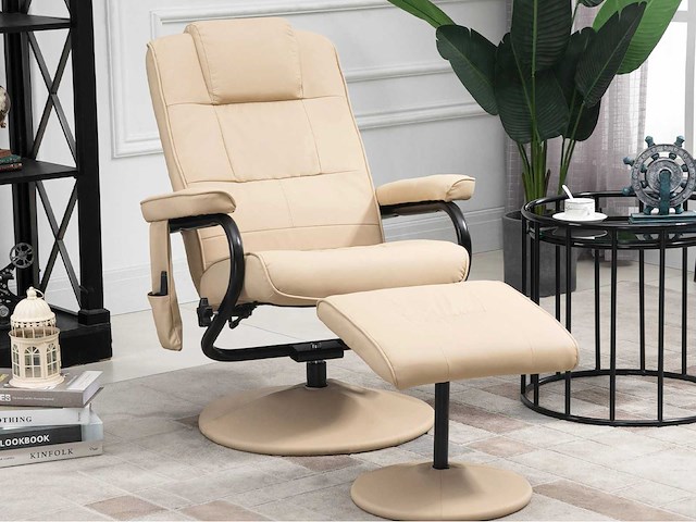 Draaibare elektrische massage- en ontspanningsstoel - afbeelding 1 van  8