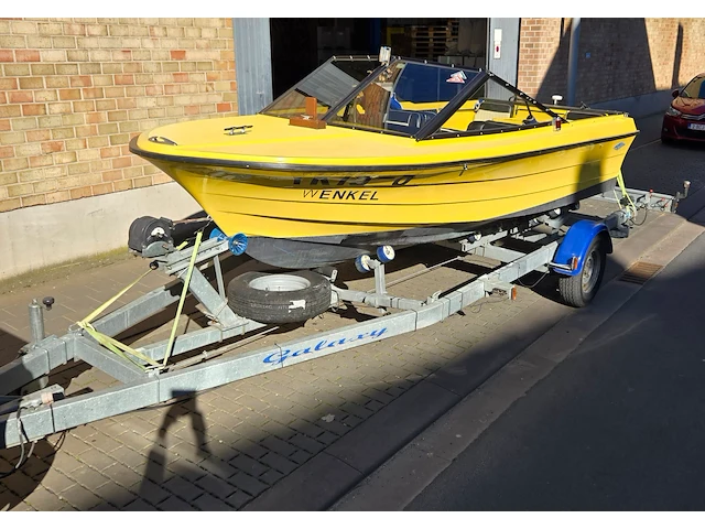 Draco boot met trailer / perfect vaarwaardig 140 pk - afbeelding 1 van  16