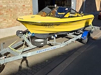 Draco boot met trailer / perfect vaarwaardig 140 pk