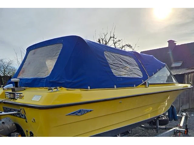 Draco boot met trailer / perfect vaarwaardig 140 pk - afbeelding 3 van  16