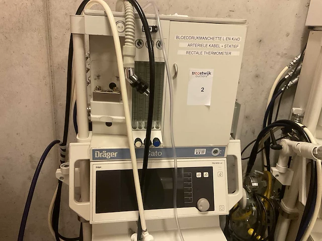 Dräger cato m32000 mobiel anesthesie-werkstation - afbeelding 3 van  5