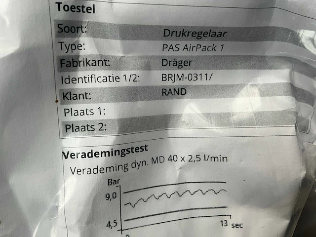Dräger pas airpack 1 - afbeelding 5 van  8