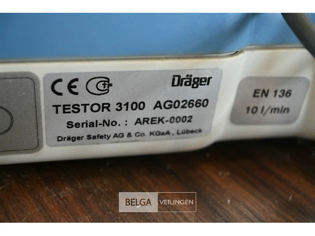 Dräger testor 3100 - afbeelding 7 van  7