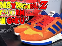 Dragon ball z - adidas originals - son goku zx 500 rm - maat 43 1/3 - afbeelding 3 van  10
