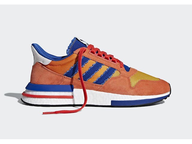 Dragon ball z - adidas originals - son goku zx 500 rm - maat 43 1/3 - afbeelding 4 van  10
