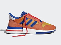 Dragon ball z - adidas originals - son goku zx 500 rm - maat 43 1/3 - afbeelding 4 van  10