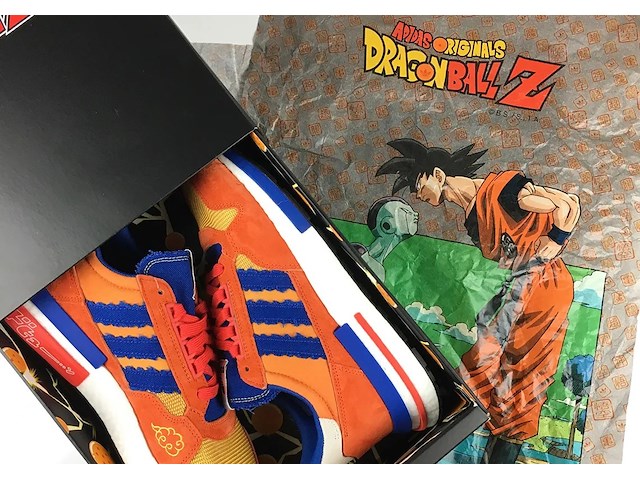 Dragon ball z - adidas originals - son goku zx 500 rm - maat 43 1/3 - afbeelding 6 van  10