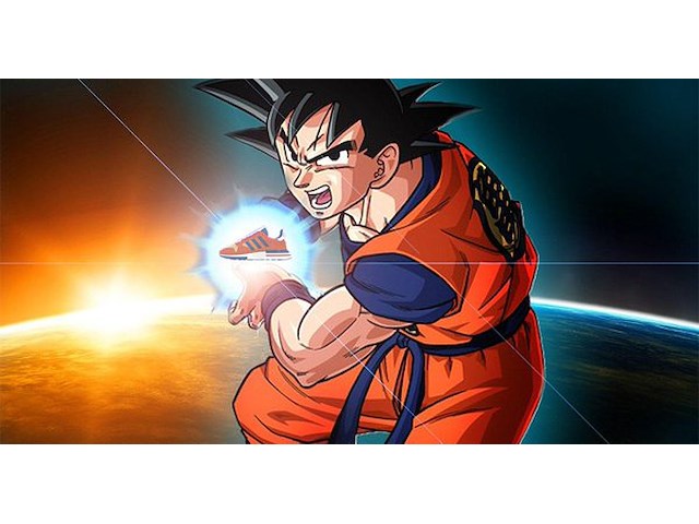 Dragon ball z - adidas originals - son goku zx 500 rm - maat 43 1/3 - afbeelding 9 van  10