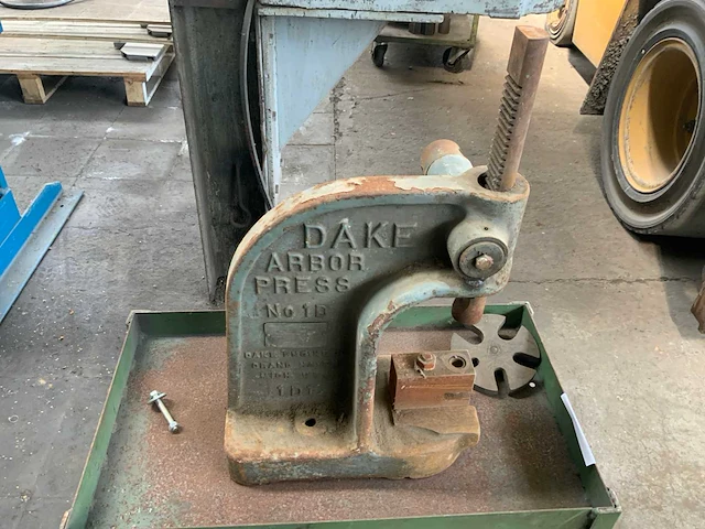 Drake arbor press no 1d manuele ponsmachine - afbeelding 3 van  5
