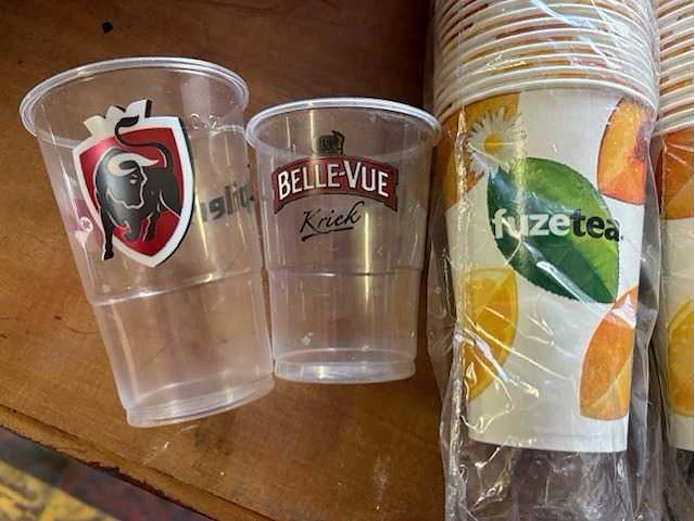 Drankbekers partij - bar supplies (1500x) - afbeelding 2 van  5