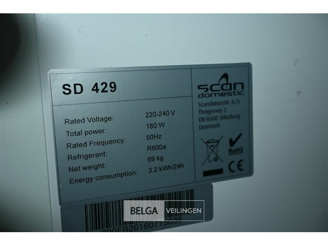 Drankenkoeling met glazen deur - afbeelding 5 van  5