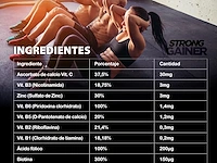 Drasanvi strong gainer massive muscle - afbeelding 3 van  3