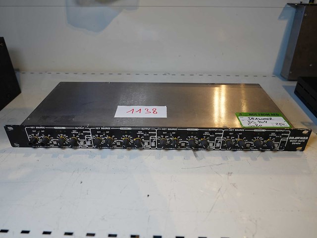 Drawmer - ds404 - drawmer ds404 – quad noise gate - afbeelding 1 van  2