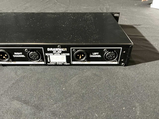 Drawmer sl22 twee-kanaals niveau-begrenzer - afbeelding 3 van  6