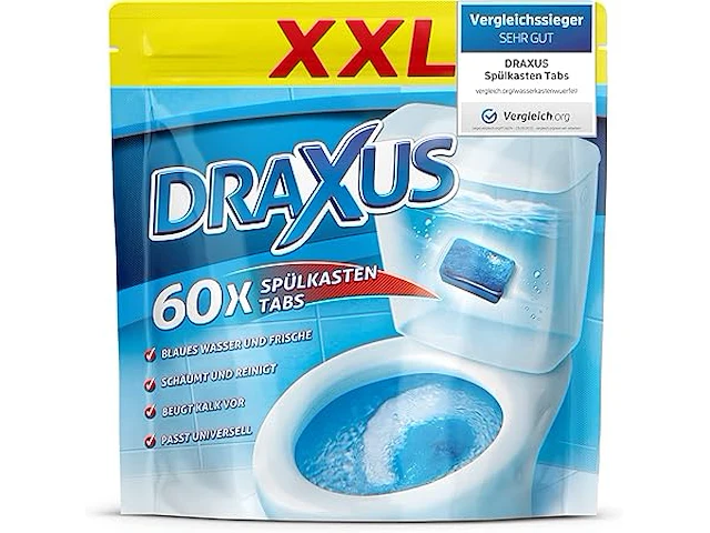Draxus 60 x spoelbak tabs - afbeelding 1 van  3