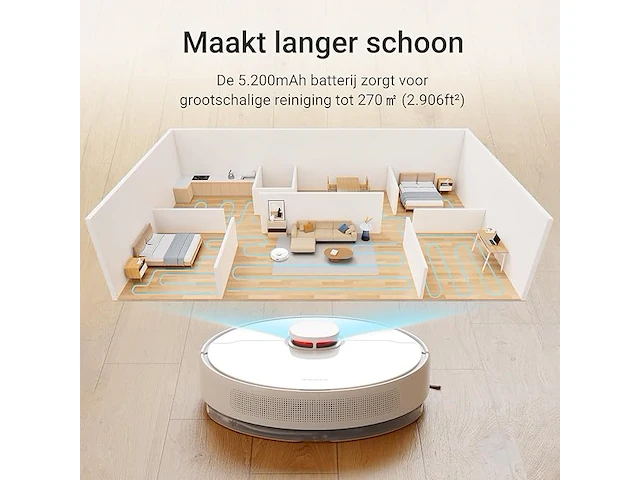 Dreame d10 plus robotstofzuiger - afbeelding 2 van  6