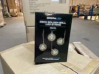 Dreamled bls-10 2m lichtsnoer met 10 led-ballen feestverlichting (12x) - afbeelding 2 van  5