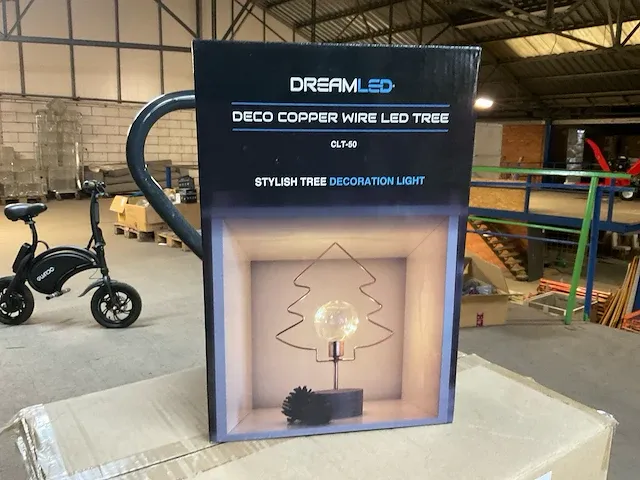 Dreamled clt-50 deco copper wire led tree feestverlichting (11x) - afbeelding 2 van  3