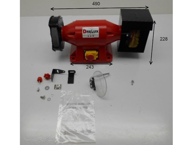 Drelux csd150iw 700w werkbankslijper / slijpmolen - afbeelding 1 van  1