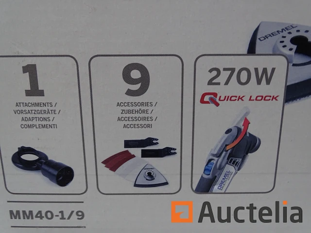 Dremel mm40 multi-max gereedschap - afbeelding 2 van  10