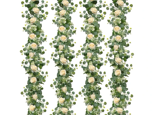 Dremisland kunstbloemenkransen (4 stuks) - afbeelding 1 van  3