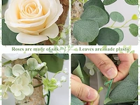 Dremisland kunstbloemenkransen (4 stuks) - afbeelding 3 van  3