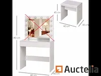 Dressing tafel set met kruk (zonder de spiegel) - afbeelding 2 van  3