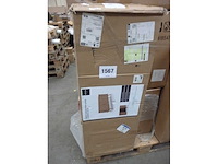 Dressoir - 3 deuren met lamelleneffect l110cm - afbeelding 9 van  9